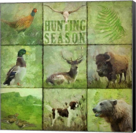 Framed Hunting Season Print