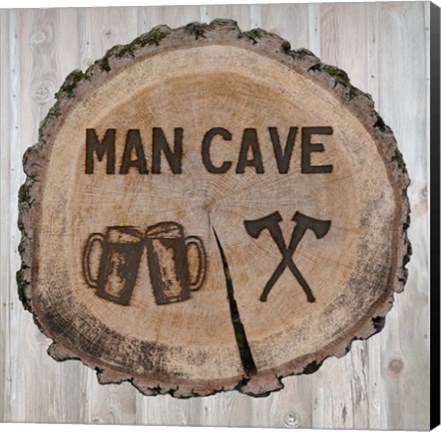 Framed Man Cave Print
