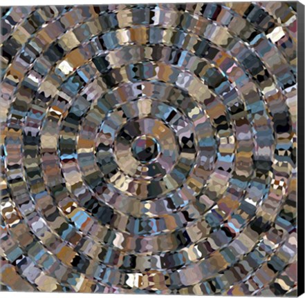 Framed Southwestern Mosaic Print