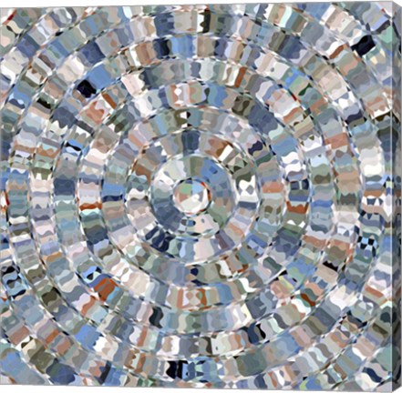Framed Water Mosaic Print