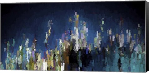 Framed City Underwater Print