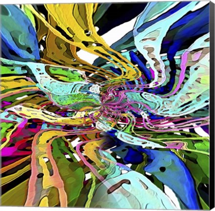 Framed String Theory Print