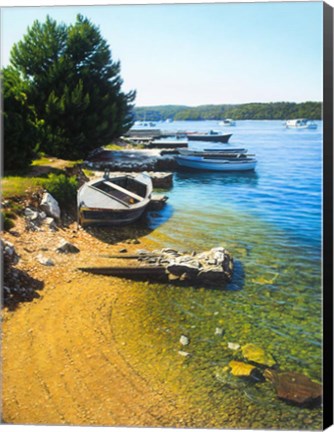 Framed Retired Boat Print