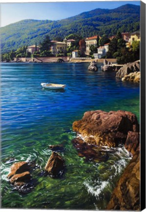 Framed Sunny Riviera Print