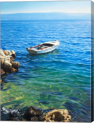 Framed Swaying Boat Print