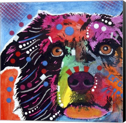 Framed Aussie Tile Print