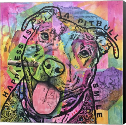 Framed Happiness Saatchi Print