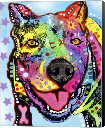 Framed Smokey 2 Print