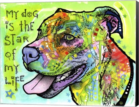 Framed Star of My Life Print