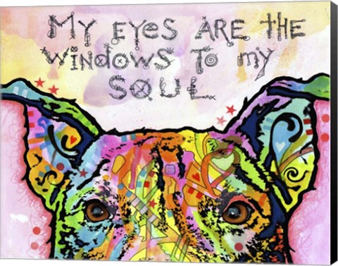 Framed Windows To My Soul Print