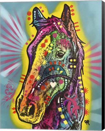 Framed Gift Horse Print