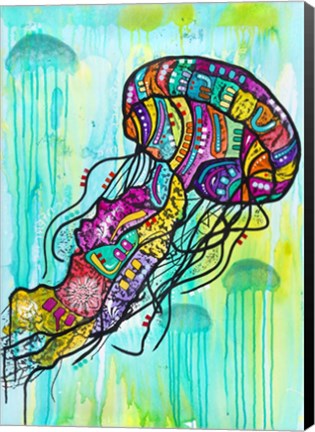 Framed Jellyfish Print