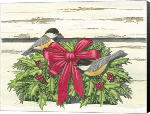Framed Together at Christmas Print