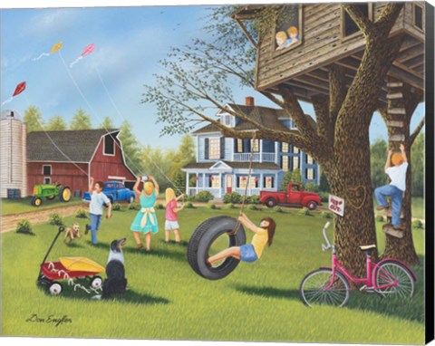 Framed Chores Done Print