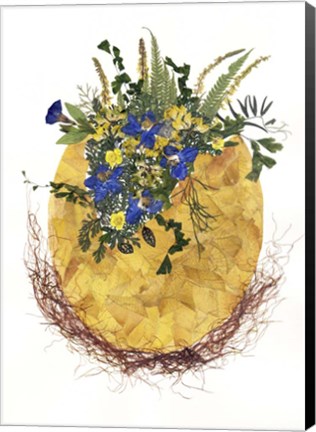 Framed Flower Egg Print