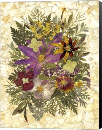 Framed Flower Fantasy 17 Print