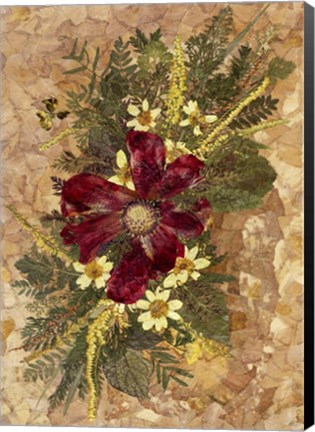 Framed Flower Fantasy 18 Print