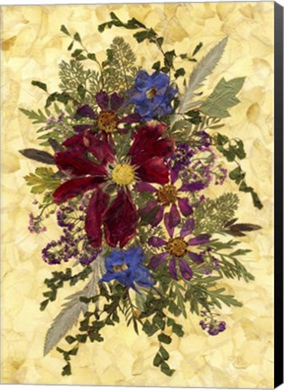 Framed Flower Fantasy 24 Print