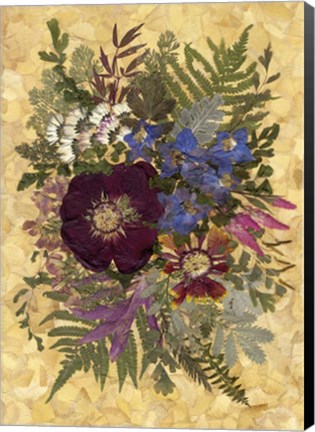 Framed Flower Fantasy 26 Print