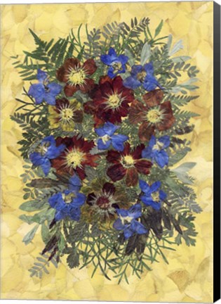 Framed Flower Fantasy 27 Print