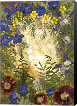Framed Flower Fantasy 43 Print