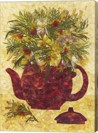 Framed Still Life With A Kettle Print