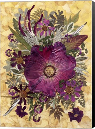 Framed Dried Flowers 14 Print
