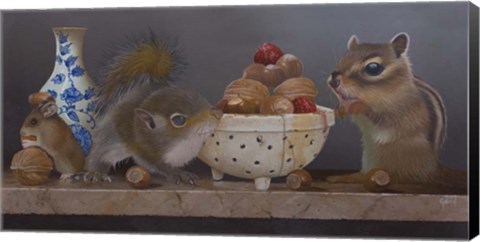 Framed Nuts Print