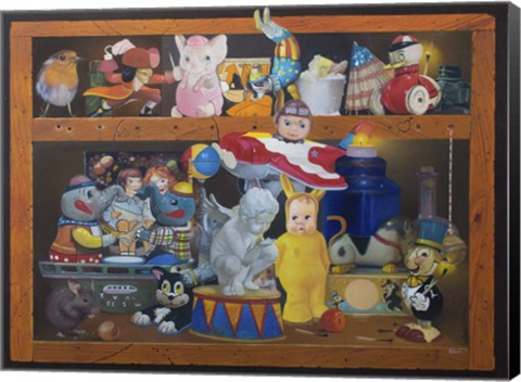 Framed Crowded House Print