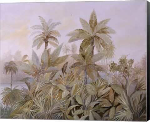 Framed Palme a Naso Print