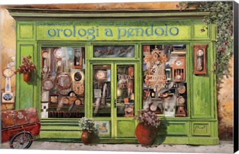 Framed Orologi a Dondolo Print