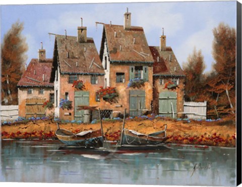 Framed Le Belle Barche Print