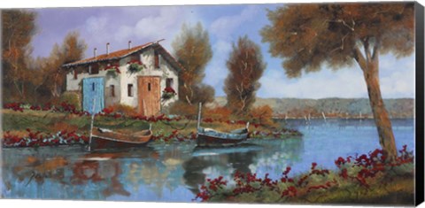 Framed Acqua Print