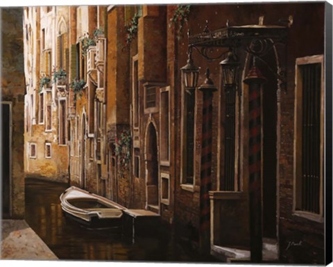 Framed Crema Veneziana Print