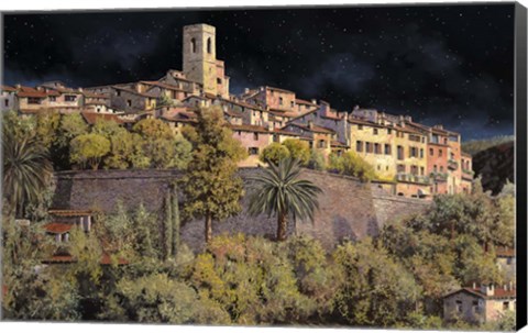 Framed Di Notte A St Paul Print