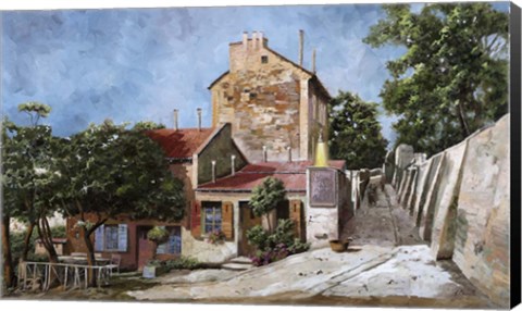 Framed Lapinagile 2 Print