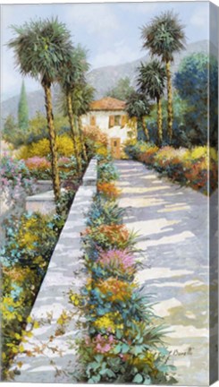 Framed Prospettiva Del Lago Print