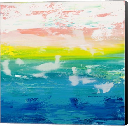 Framed Island Time Print