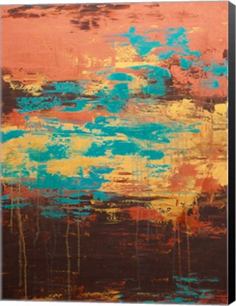 Framed Lithosphere 184 Print