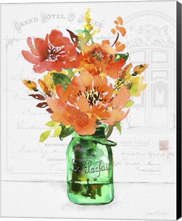 Framed Le Parfait Jar A Print