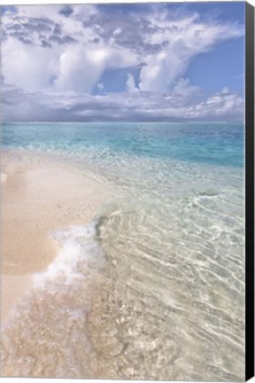 Framed Natural Wonder Maldives Print