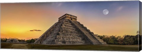 Framed Chichen Itza Print