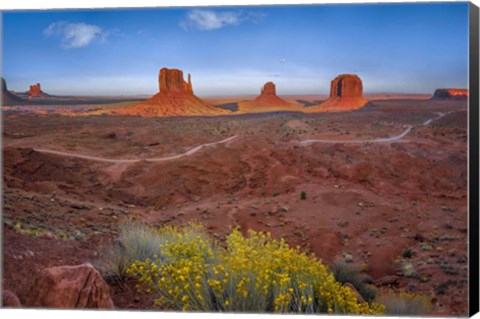 Framed Monument Valley Print