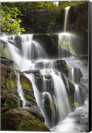 Framed Smoky Mountains Waterfall Print