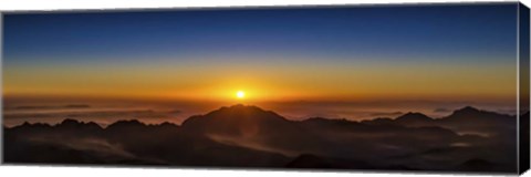 Framed Sunrise Over Sinai Print