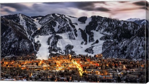 Framed Aspen Overlook Print