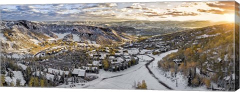 Framed Snowmass Colorado Print