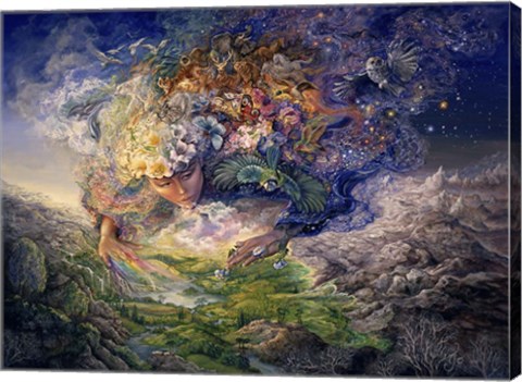 Framed Breath Of Gaia Print