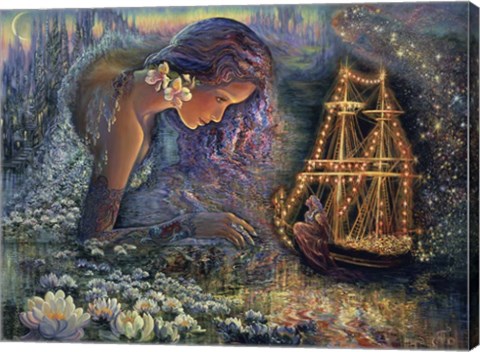 Framed Star Ship Print