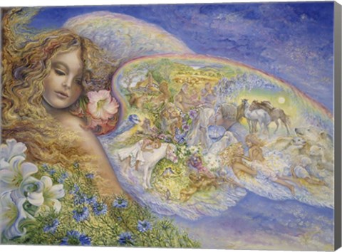 Framed Wings Of Love Print